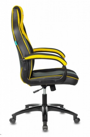 Кресло игровое Бюрократ VIKING 2 AERO YELLOW черный/желтый в Елабуге - elabuga.ok-mebel.com | фото 3