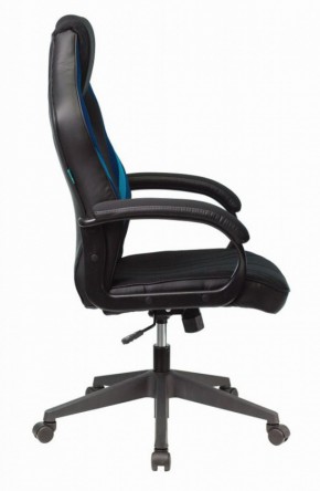 Кресло игровое Бюрократ VIKING 3 AERO BLUE черный/синий в Елабуге - elabuga.ok-mebel.com | фото 3