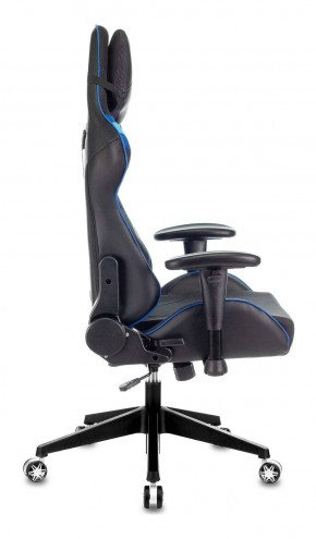 Кресло игровое Бюрократ VIKING 4 AERO BLUE черный/синий в Елабуге - elabuga.ok-mebel.com | фото 8