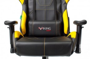 Кресло игровое Бюрократ VIKING 5 AERO YELLOW черный/желтый в Елабуге - elabuga.ok-mebel.com | фото 7