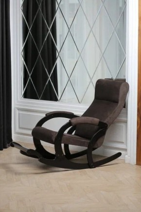 Кресло-качалка МАРСЕЛЬ 33-Т-AC (кофе) в Елабуге - elabuga.ok-mebel.com | фото 3