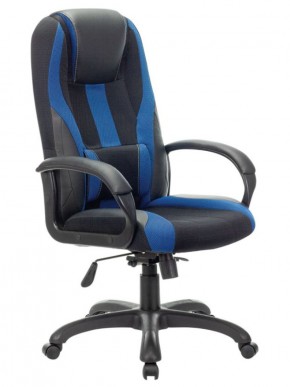 Кресло компьютерное BRABIX PREMIUM "Rapid GM-102" (экокожа/ткань, черное/синее) 532106 в Елабуге - elabuga.ok-mebel.com | фото