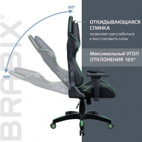 Кресло компьютерное BRABIX "GT Carbon GM-120" (черное/зеленое) 531929 в Елабуге - elabuga.ok-mebel.com | фото 2