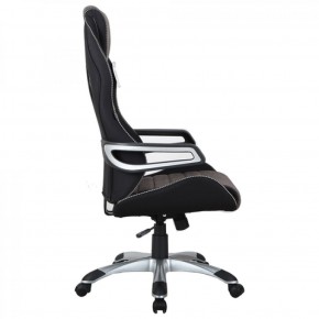 Кресло компьютерное BRABIX Techno GM-002 (ткань) черное/серое, вставки белые (531815) в Елабуге - elabuga.ok-mebel.com | фото 4
