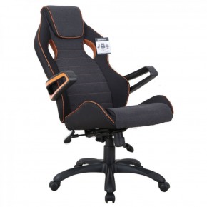 Кресло компьютерное BRABIX Techno Pro GM-003 (ткань черное/серое, вставки оранжевые) 531813 в Елабуге - elabuga.ok-mebel.com | фото 8