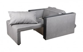 Кресло-кровать Милена с подлокотниками (серый) Велюр в Елабуге - elabuga.ok-mebel.com | фото 2