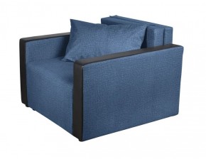 Кресло-кровать Милена с подлокотниками (синий) Велюр в Елабуге - elabuga.ok-mebel.com | фото