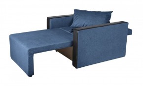 Кресло-кровать Милена с подлокотниками (синий) Велюр в Елабуге - elabuga.ok-mebel.com | фото 3