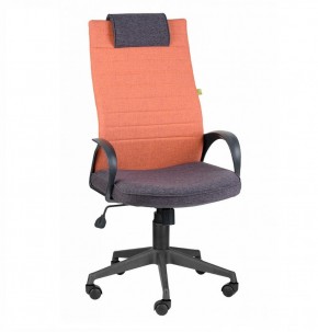 Кресло Квест HOME (Ткань КФ-28/КФ-13) оранжевый-сливовый в Елабуге - elabuga.ok-mebel.com | фото 1