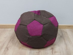Кресло-мешок Мяч S (Savana Chocolate-Savana Berry) в Елабуге - elabuga.ok-mebel.com | фото
