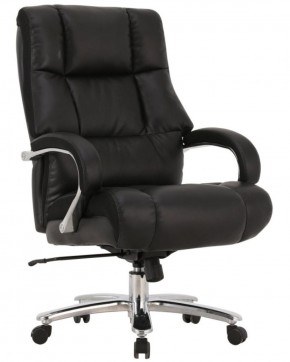 Кресло офисное BRABIX PREMIUM "Bomer HD-007" (рециклированная кожа, хром, черное) 531939 в Елабуге - elabuga.ok-mebel.com | фото