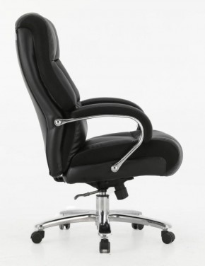 Кресло офисное BRABIX PREMIUM "Bomer HD-007" (рециклированная кожа, хром, черное) 531939 в Елабуге - elabuga.ok-mebel.com | фото 3