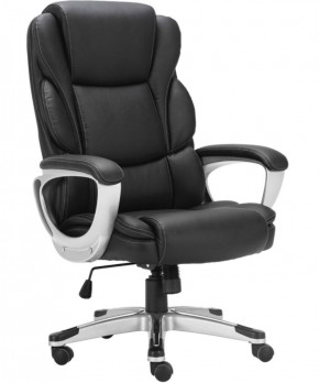 Кресло офисное BRABIX PREMIUM "Rest EX-555" (пружинный блок, экокожа, черное) 531938 в Елабуге - elabuga.ok-mebel.com | фото