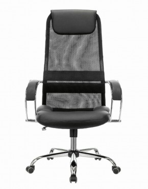 Кресло офисное BRABIX PREMIUM "Stalker EX-608 CH" (хром, ткань-сетка/кожзам, черное) 532091 в Елабуге - elabuga.ok-mebel.com | фото 3