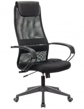 Кресло офисное BRABIX PREMIUM "Stalker EX-608 PL" (ткань-сетка/кожзам, черное) 532090 в Елабуге - elabuga.ok-mebel.com | фото