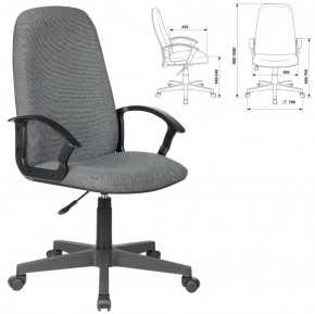Кресло офисное BRABIX "Element EX-289", ткань, серое, 532093 в Елабуге - elabuga.ok-mebel.com | фото 2