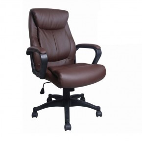 Кресло офисное BRABIX "Enter EX-511" (экокожа/коричневая) 531163 в Елабуге - elabuga.ok-mebel.com | фото 1