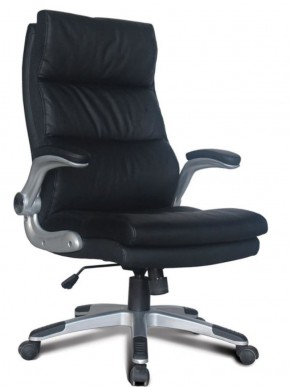Кресло офисное BRABIX "Fregat EX-510" (рециклированная кожа, черное) 530863 в Елабуге - elabuga.ok-mebel.com | фото