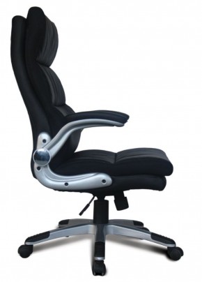 Кресло офисное BRABIX "Fregat EX-510" (рециклированная кожа, черное) 530863 в Елабуге - elabuga.ok-mebel.com | фото 3