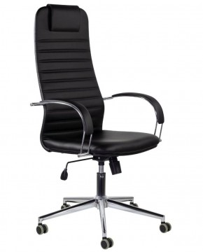 Кресло офисное BRABIX "Pilot EX-610 CH" premium (черное/кожзам) 532418 в Елабуге - elabuga.ok-mebel.com | фото