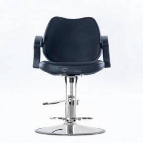 Кресло парикмахера Barneo 6219D черное в Елабуге - elabuga.ok-mebel.com | фото 2