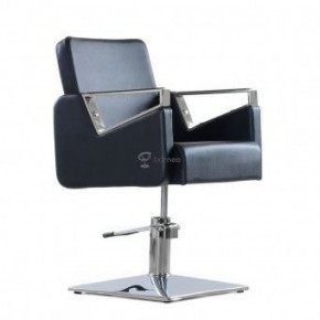 Кресло парикмахерское Barneo 6300V5 черное в Елабуге - elabuga.ok-mebel.com | фото