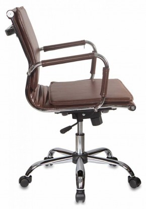 Кресло руководителя Бюрократ CH-993-LOW/BROWN коричневый в Елабуге - elabuga.ok-mebel.com | фото 2