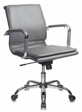 Кресло руководителя Бюрократ CH-993-LOW/GREY серый в Елабуге - elabuga.ok-mebel.com | фото 1