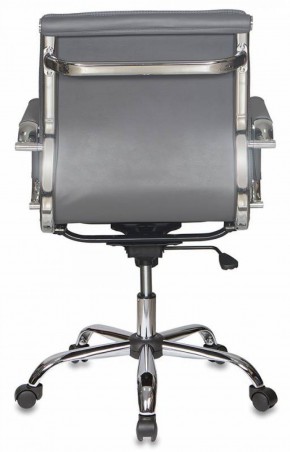 Кресло руководителя Бюрократ CH-993-LOW/GREY серый в Елабуге - elabuga.ok-mebel.com | фото 4