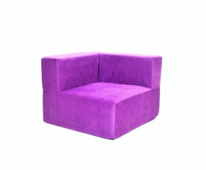 Кресло-угловое-модуль бескаркасное Тетрис 30 (Фиолетовый) в Елабуге - elabuga.ok-mebel.com | фото