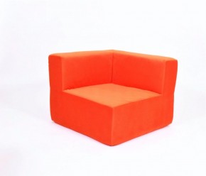 Кресло-угловое-модуль бескаркасное Тетрис 30 (Оранжевый) в Елабуге - elabuga.ok-mebel.com | фото