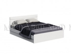 НЭНСИ NEW Кровать 1,4 м (Белый глянец холодный/Белый) в Елабуге - elabuga.ok-mebel.com | фото 1