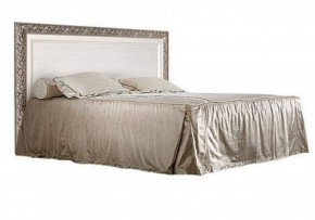 Кровать 2-х спальная (1,4 м) Тиффани штрих-лак/серебро (ТФКР140-1) в Елабуге - elabuga.ok-mebel.com | фото