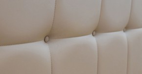 Кровать двойная Хлоя 160 + ортопед + ПМ + дно (арт. Пегасо капучино к/з (бежево-коричневый)) в Елабуге - elabuga.ok-mebel.com | фото 5