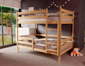 Кровать двухъярусная без крыши 80*190 без покраски в Елабуге - elabuga.ok-mebel.com | фото 2