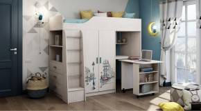 КАПРИЗ-8 Кровать 800 двухъярусная без рисунка в Елабуге - elabuga.ok-mebel.com | фото 2