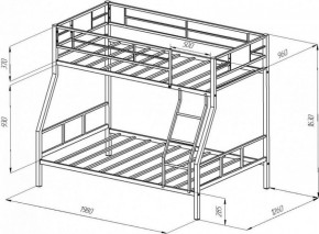 Кровать двухъярусная «Гранада-1» в Елабуге - elabuga.ok-mebel.com | фото 6