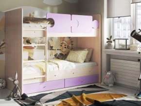 Кровать двухъярусная "Тетрис" (щиты) с бортиками + ящики в Елабуге - elabuga.ok-mebel.com | фото 4