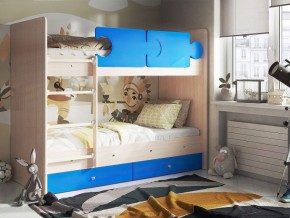 Кровать двухъярусная "Тетрис" (щиты) с бортиками + ящики в Елабуге - elabuga.ok-mebel.com | фото 6