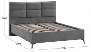 Кровать двуспальная Делана с ПМ Тип 1 в Елабуге - elabuga.ok-mebel.com | фото 3