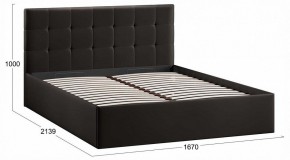 Кровать двуспальная Джоли с ПМ Тип 1 в Елабуге - elabuga.ok-mebel.com | фото 4
