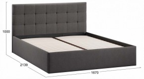 Кровать двуспальная Джоли с ПМ Тип 1 в Елабуге - elabuga.ok-mebel.com | фото 4