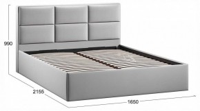 Кровать двуспальная Стелла с ПМ Тип 1 в Елабуге - elabuga.ok-mebel.com | фото 3