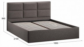 Кровать двуспальная Стелла с ПМ Тип 1 в Елабуге - elabuga.ok-mebel.com | фото 4