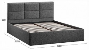 Кровать двуспальная Стелла с ПМ Тип 1 в Елабуге - elabuga.ok-mebel.com | фото 4