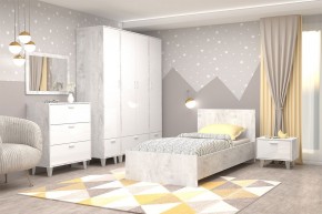 Кровать Эго арт. 032 (900*2000) Бетон светлый в Елабуге - elabuga.ok-mebel.com | фото 2
