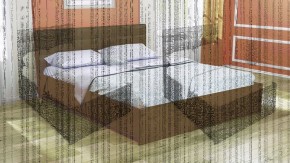 Кровать интерьерная Лита с латами 1600*2000 в Елабуге - elabuga.ok-mebel.com | фото 4