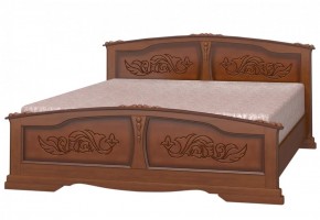 ЕЛЕНА Кровать из массива 1800 (Орех) в Елабуге - elabuga.ok-mebel.com | фото