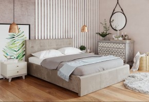 Кровать Изабелла с латами Newtone light beige 1400x2000 в Елабуге - elabuga.ok-mebel.com | фото 2