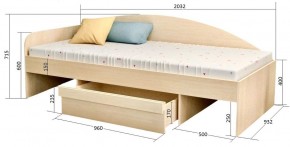 Кровать Изгиб в Елабуге - elabuga.ok-mebel.com | фото 2
